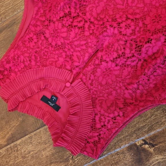 J. CREW Lace Sleeveless Top - Picture 2 of 7